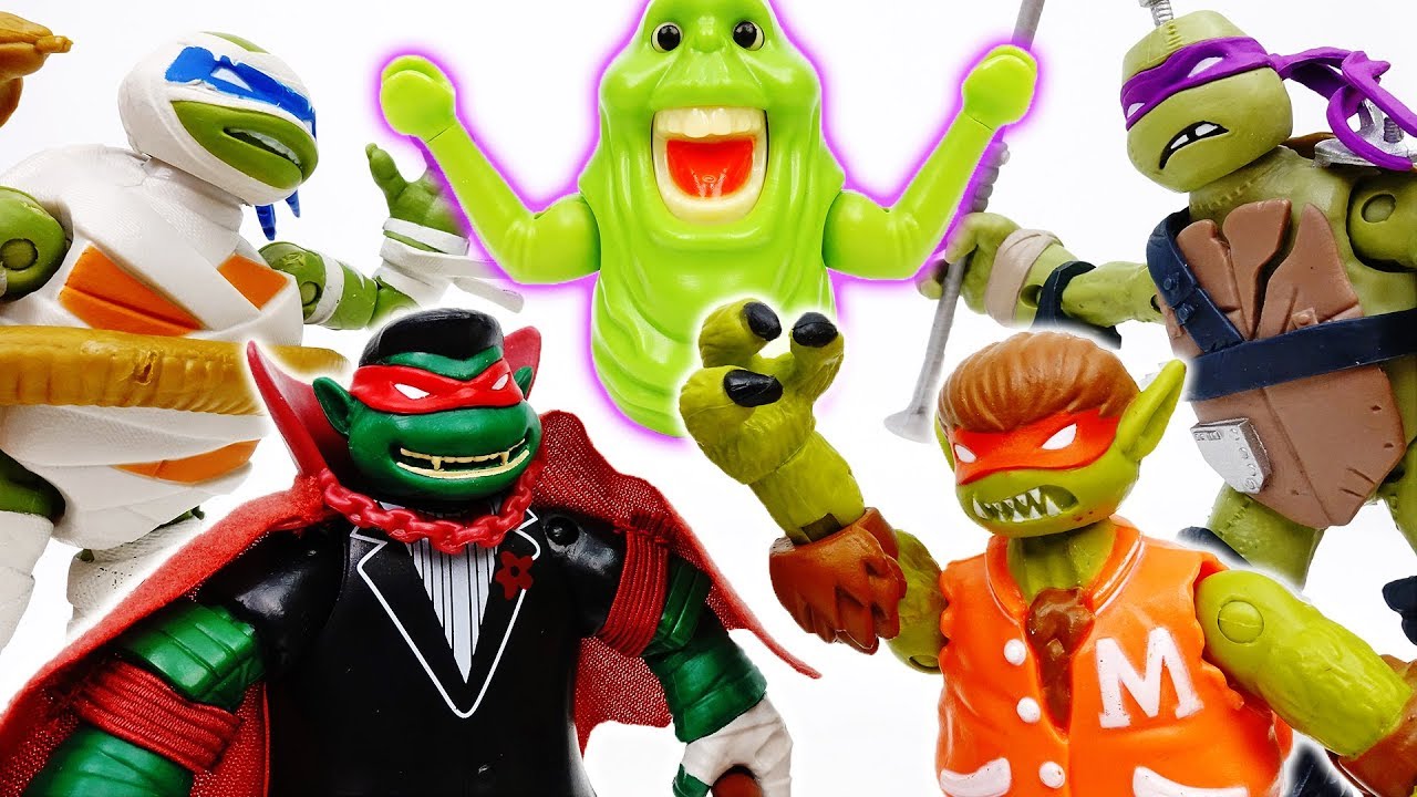 Vampire Werewolf Mummy Frankendon, We Are Teenage Mutant Ninja Turtles  - ToyMart TV