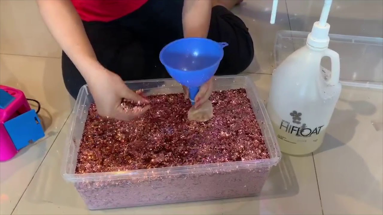 How to do Confetti balloon with Ultra Hi-float glue