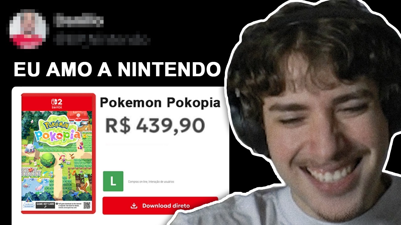 NITENDISTAS TÃO COMEMORANDO QUE O NOVO JOGO DE POKEMON NÃO VAI SER PIRATEADO