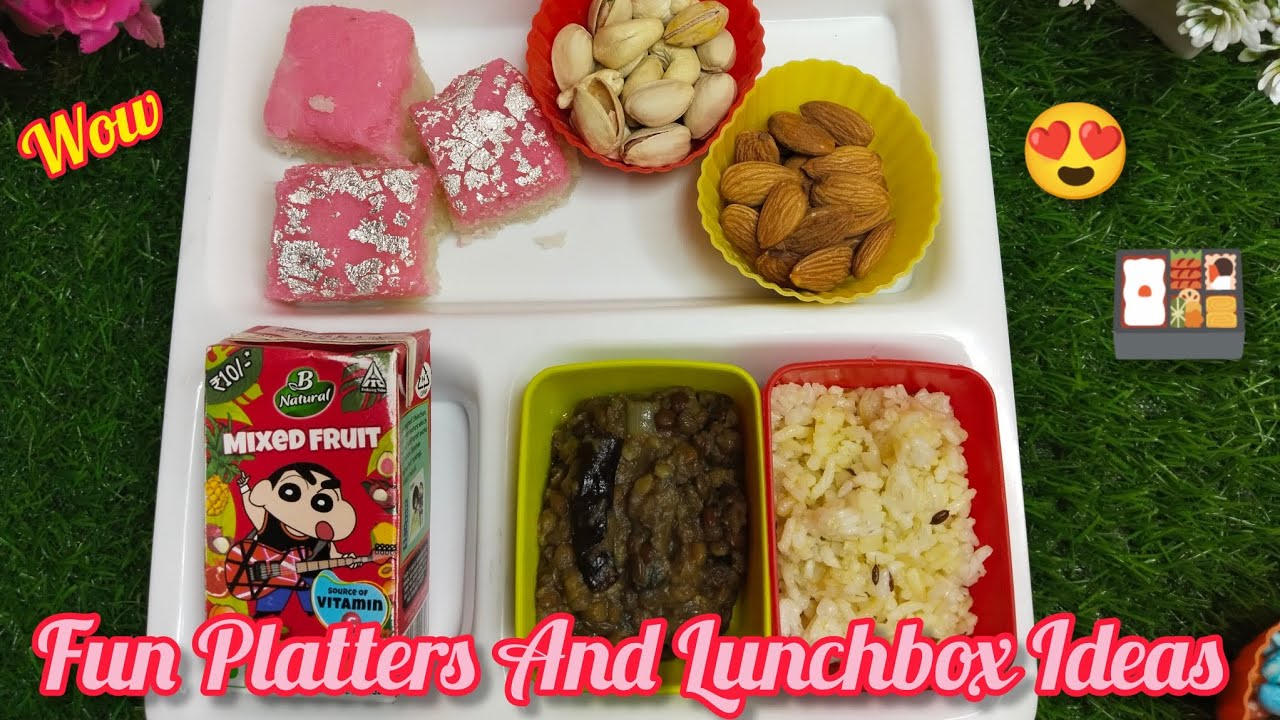 😋Fun Platters And Lunchbox Ideas 💡🍱!! 