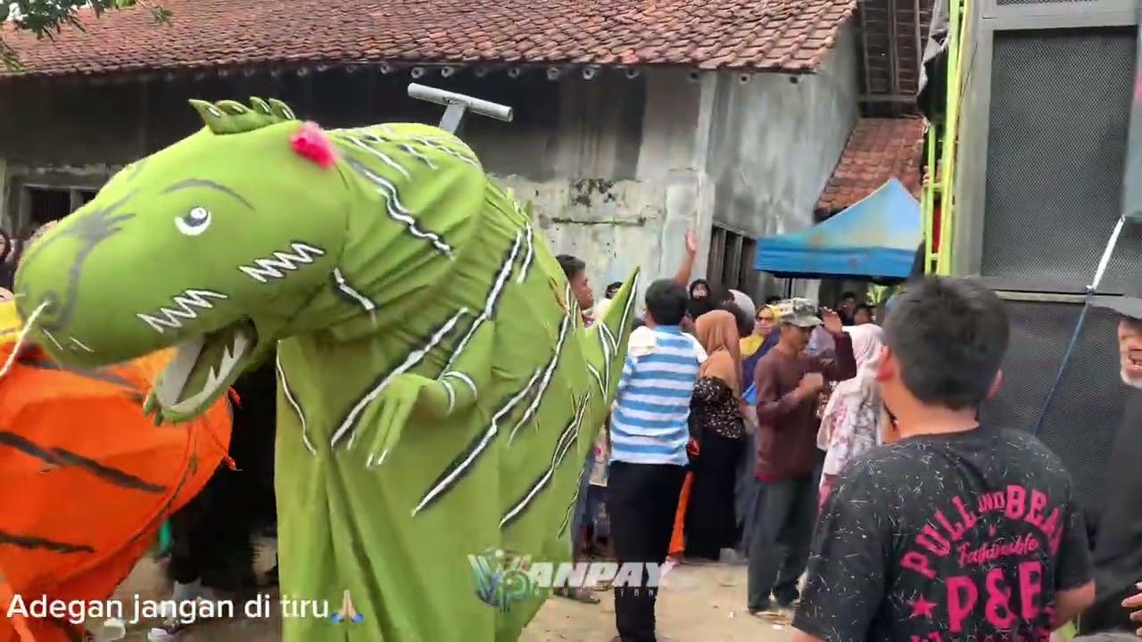 ATRAKSI SATOAN MACAN , KUDA , GAJAH TRX / BUROK NADA BUANA ~ LIVE DS BANDUNGSARI