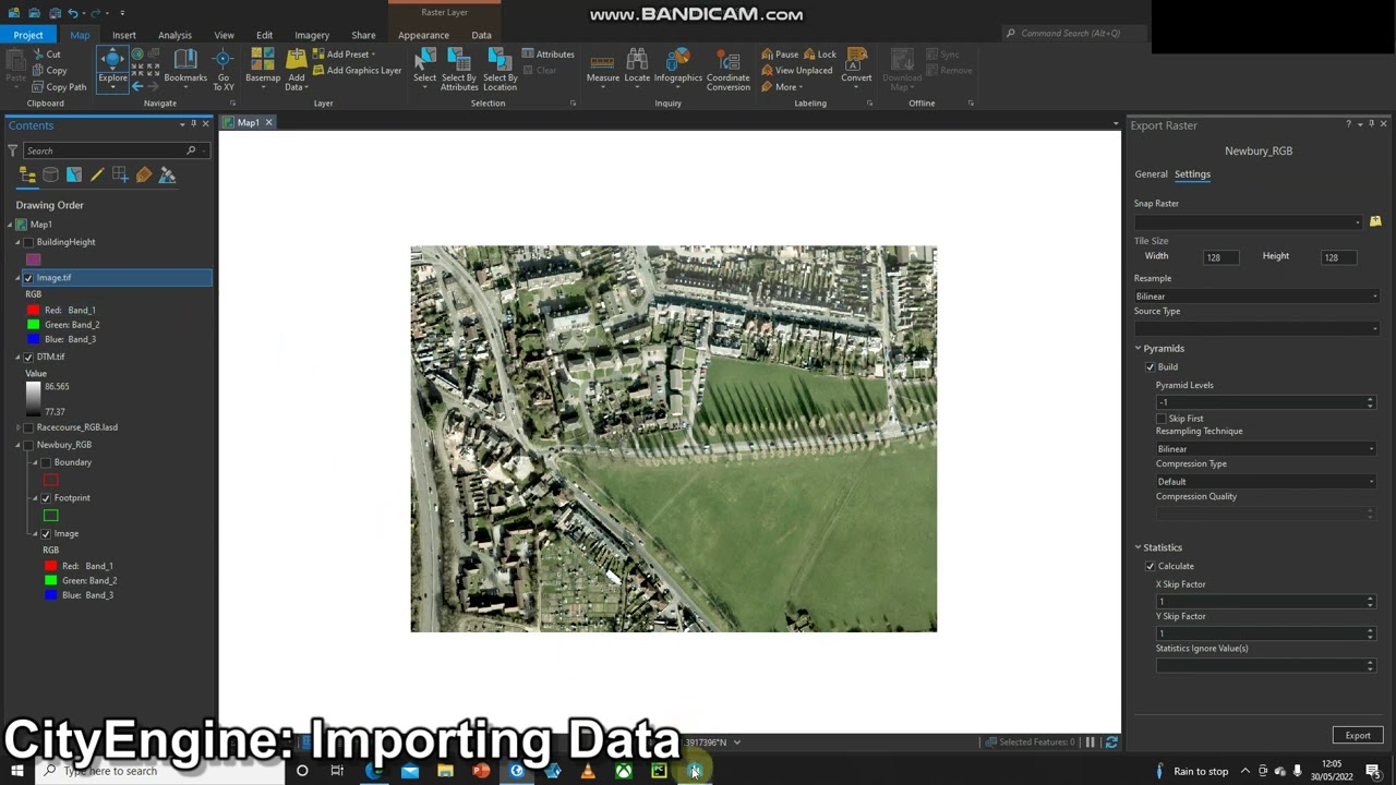 CityEngine: Importing Raster Data