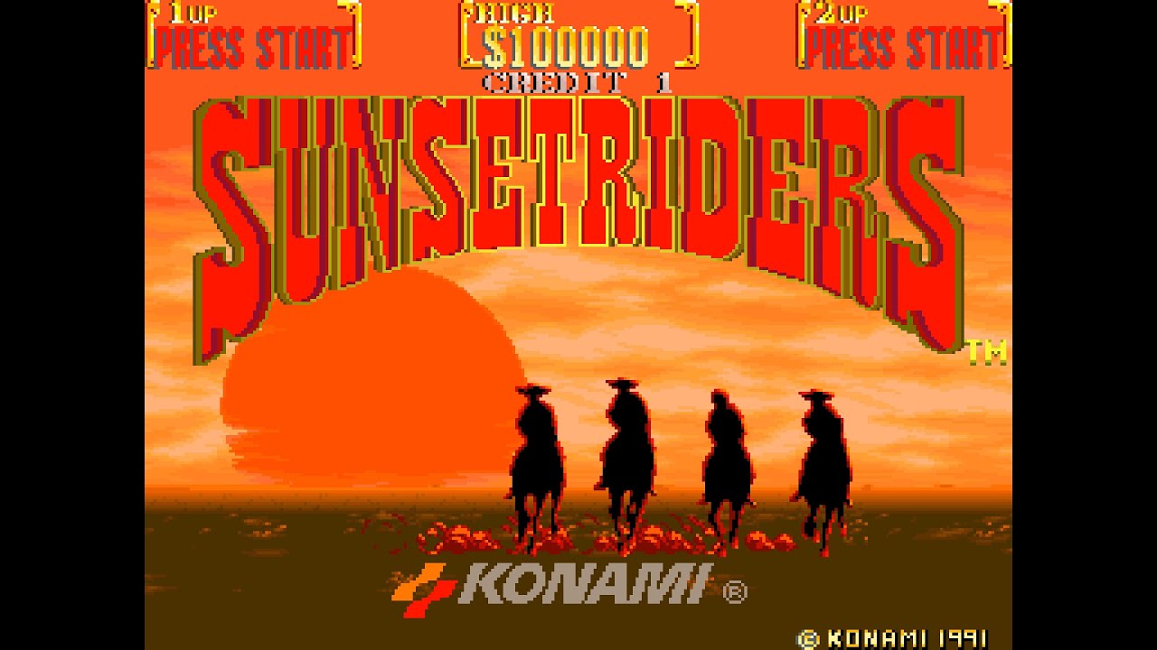 Sunset Riders Arcade