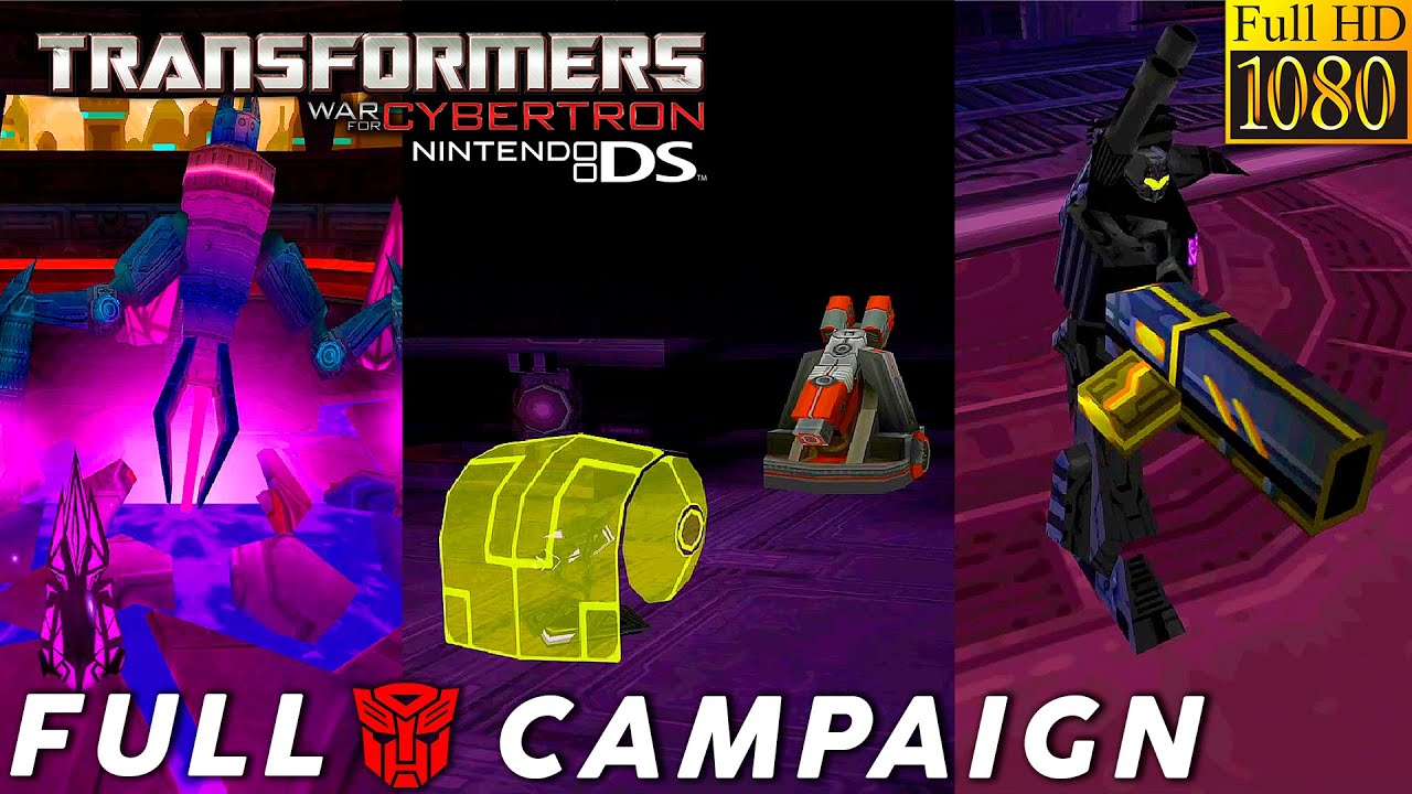HD | Transformers: WFC Autobots (NDS) | Full Campaign | Full Game | 100%