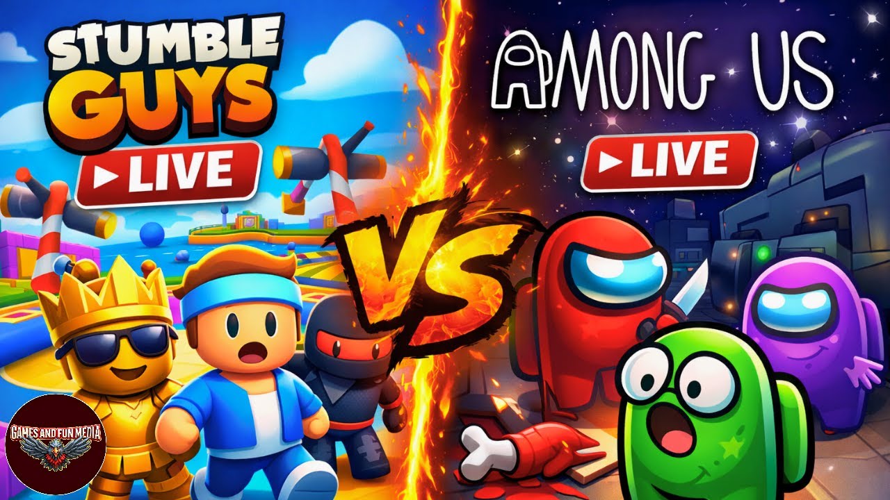 🔴Stumble Guys Tamil Live | Later Among Us | Fun Panrom With Subscribers❤️