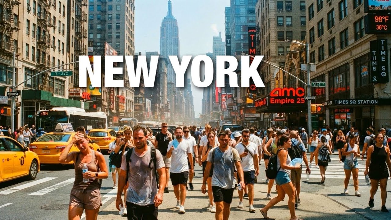 New York City LIVE Manhattan on Another Heatwave 2026 in NYC (July 14, 2026)