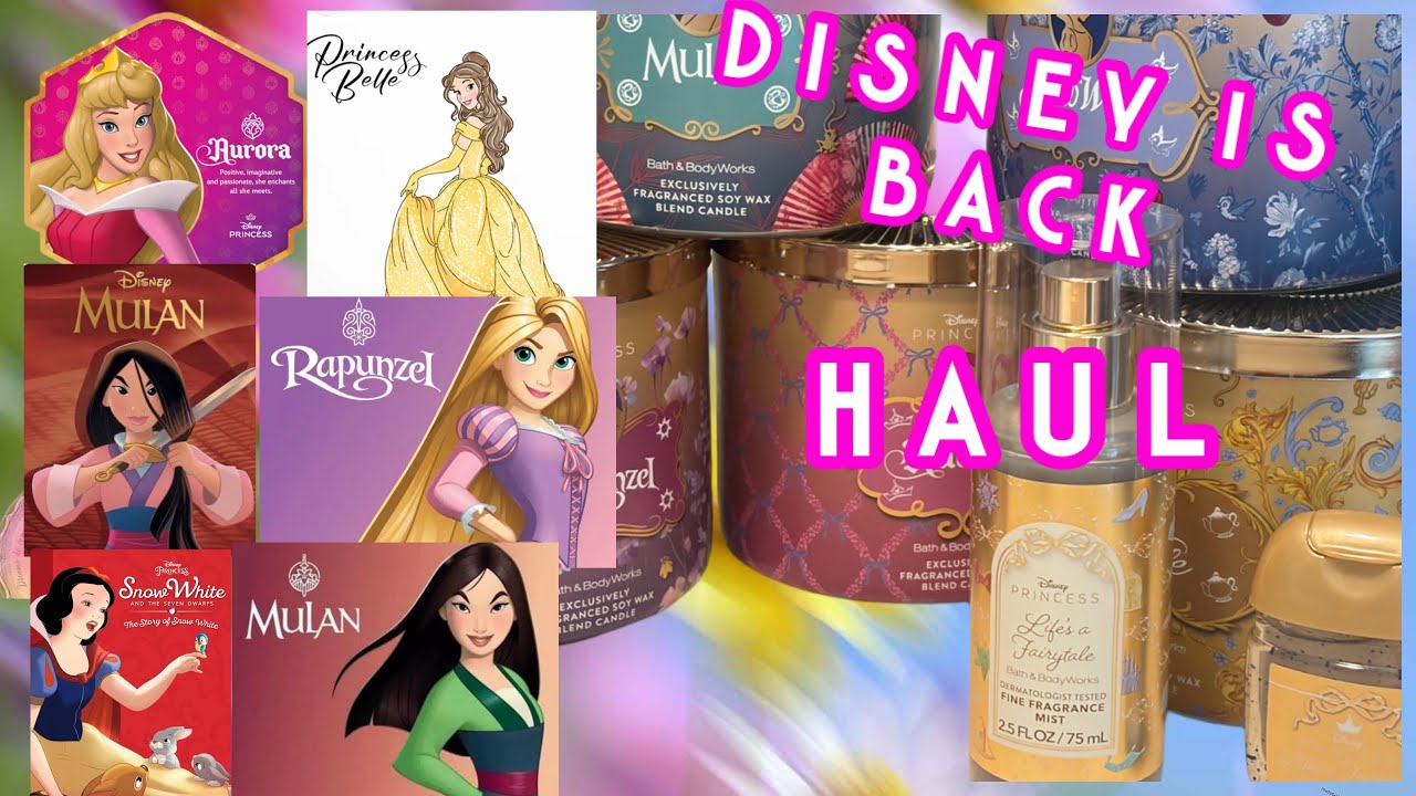 Disney x Bath and Body Works round 2 