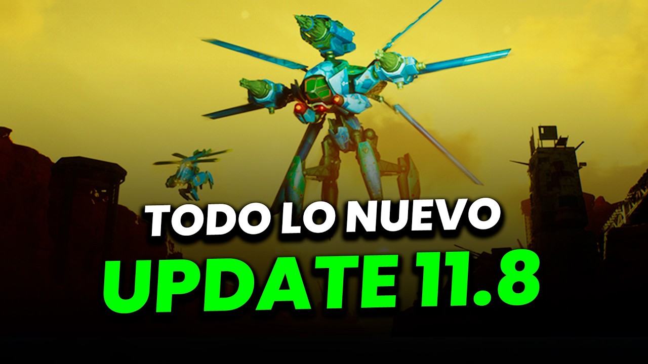 NOTICIAS: LLEGA LA NUEVA UPDATE 11.8 Balance, Robot Anaksor y más SECRETOS en War Robots WR