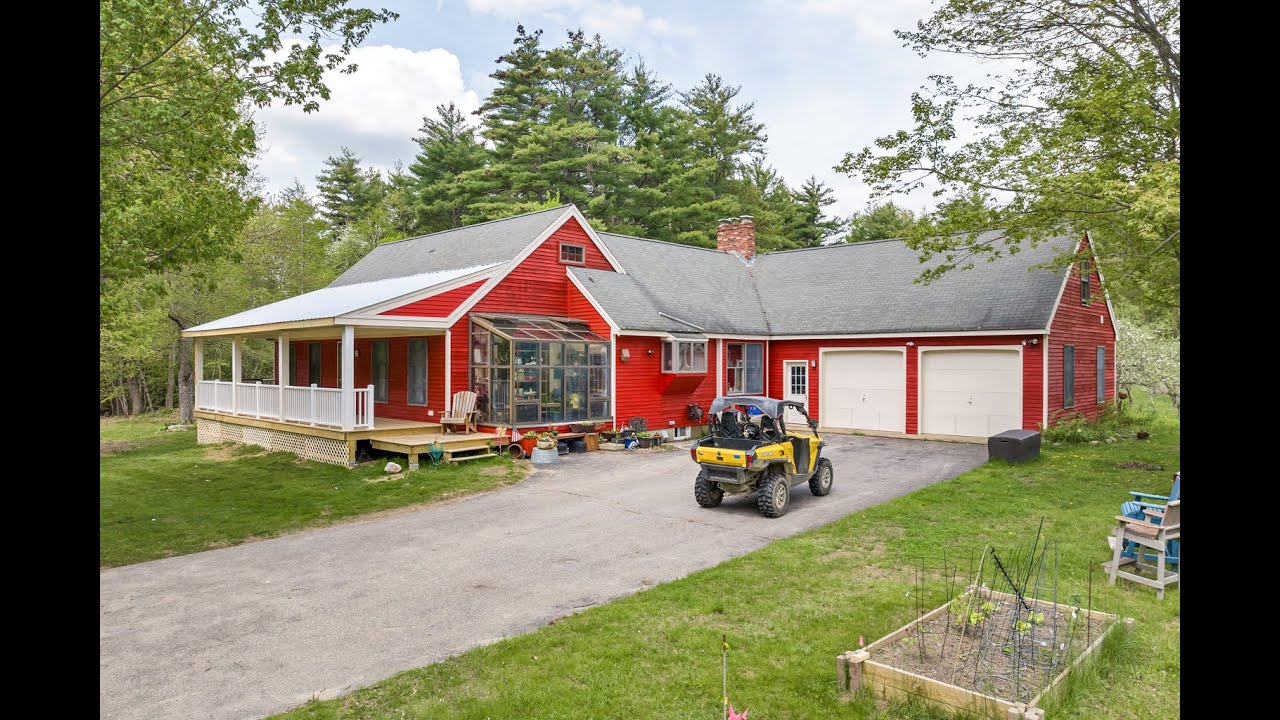 Private sanctuary nestled on 9 acres in serene Barnstead, NH