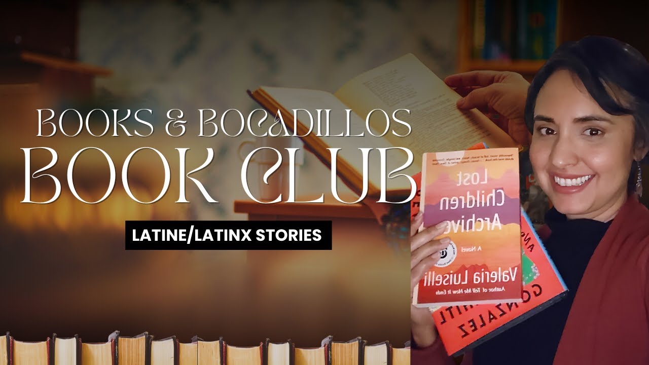ANNOUNCEMENT VIDEO:  books and bocadillos book club 2025