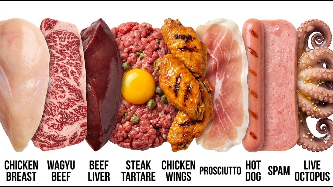 Every Type of Meat We Eat Explained In 10 Minutes