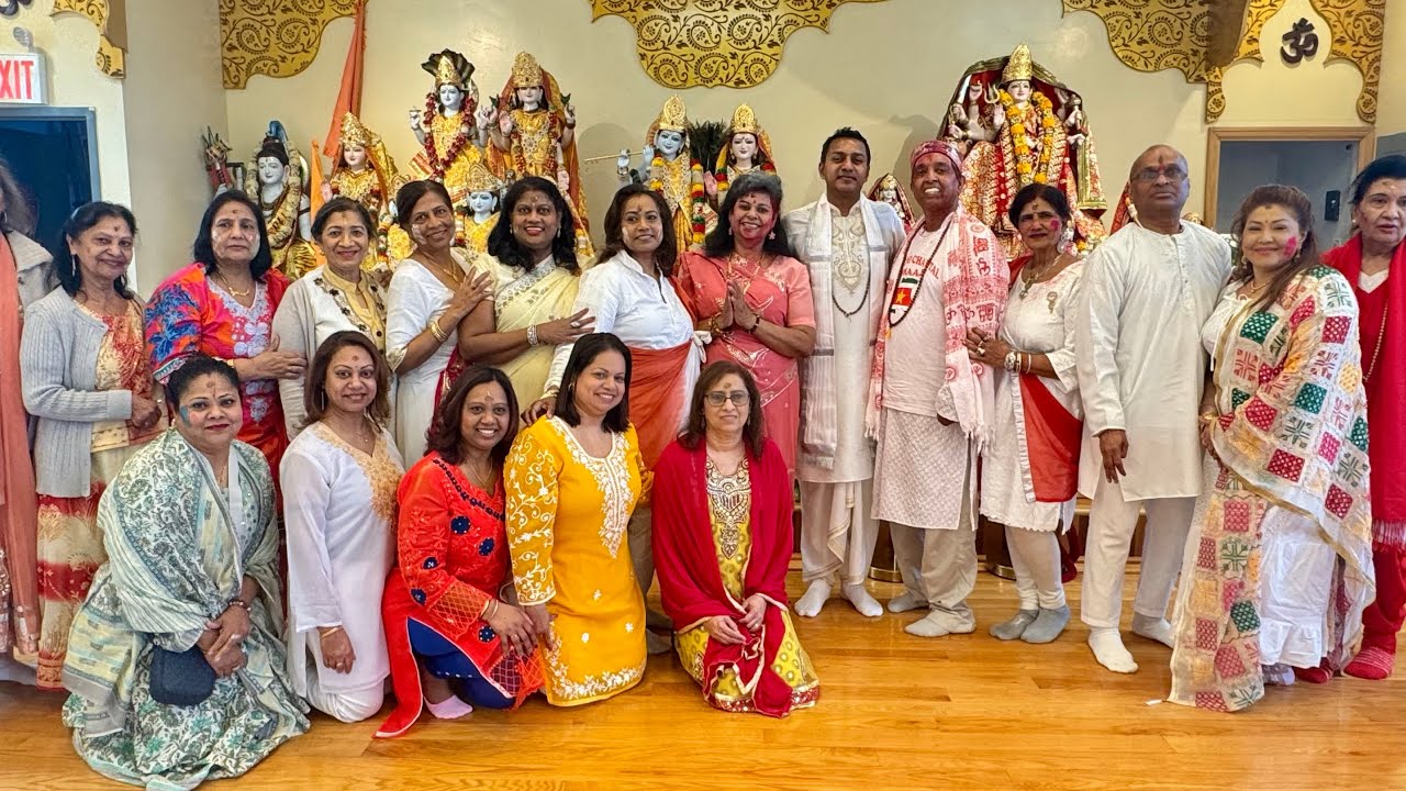 Holi Celebration at Radha Krishna Mandir