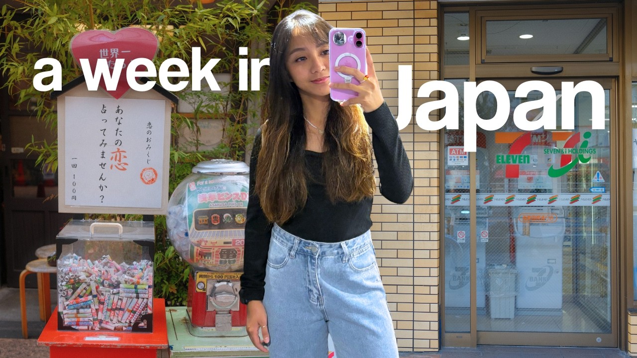Tokyo travel vlog 🇯🇵 come with me to Japan, exploring tsukiji market, asakusa, shibuya, etc.
