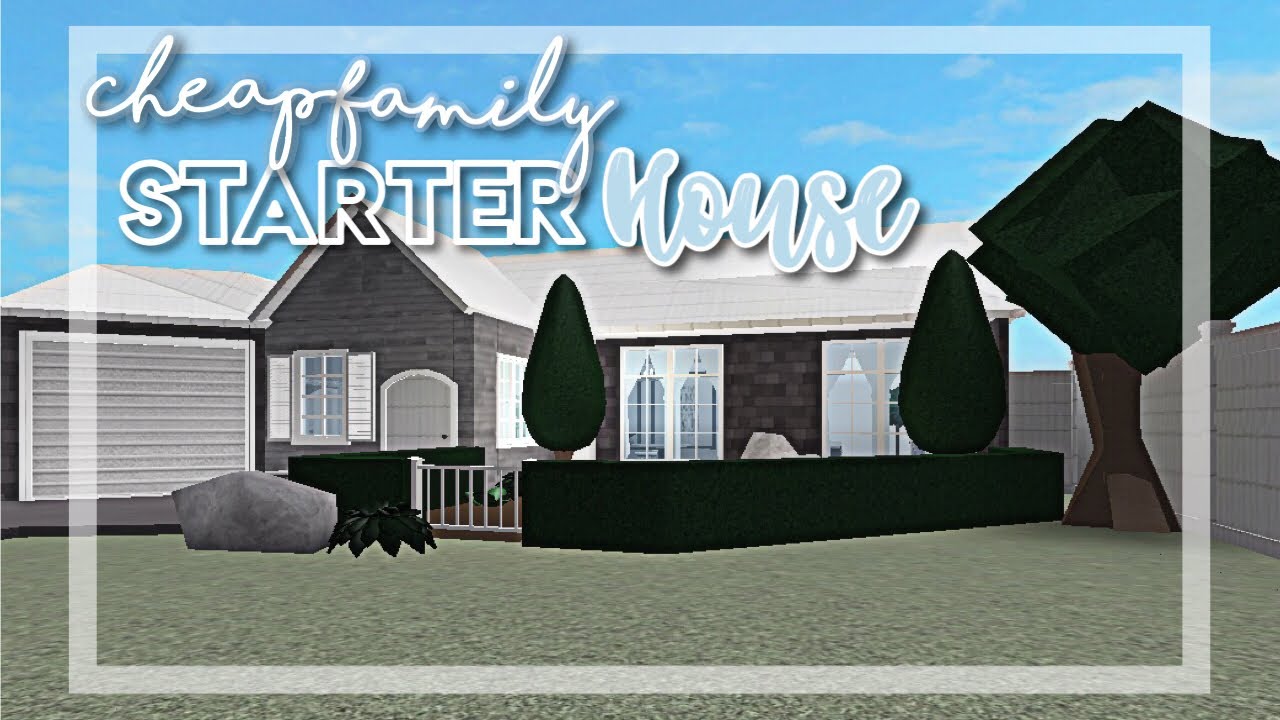 Bloxburg: Cheap Family Starter House