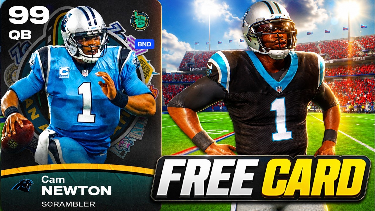 Они реально дали нам 99 Cam Newton БЕСПЛАТНО
