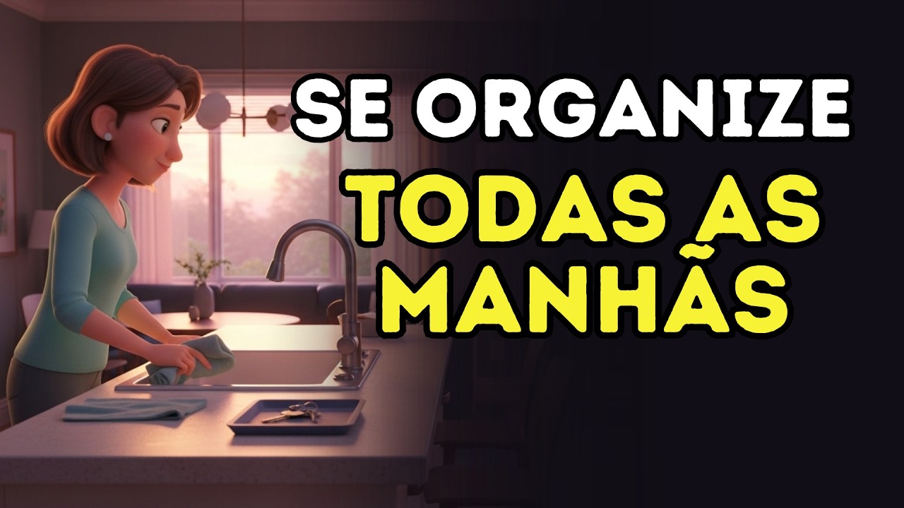 7 COISAS que você deve fazer toda as MANHÃS para manter sua CASA ORGANIZADA