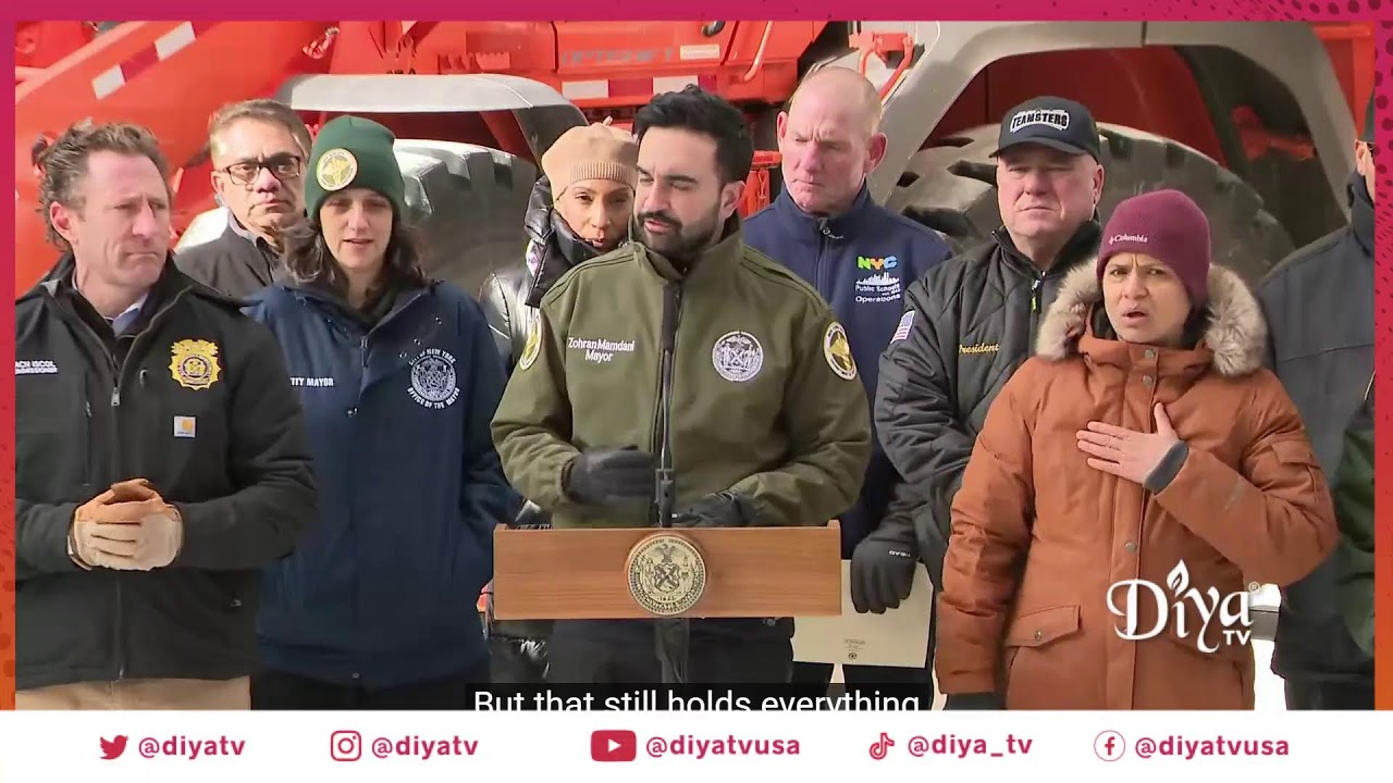 NYC Mayor Zohran Mamdani Holds Press Conference on City's Winter Weather Preparations