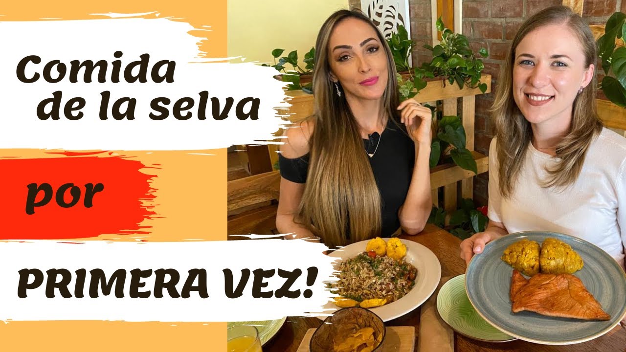 RUSA Y URUGUAYA reaccionando a LA COMIDA SELVA PERUANA♥️🇺🇾🇷🇺🇵🇪