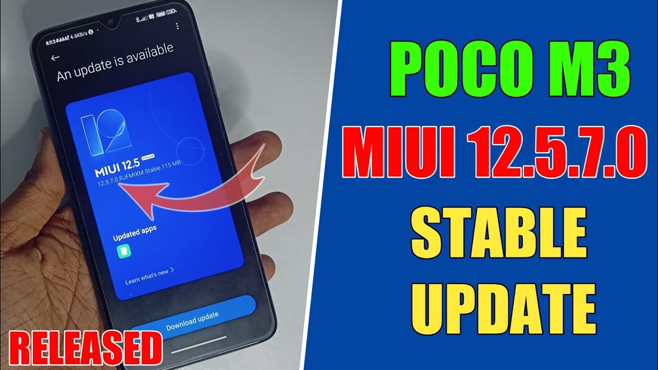 Poco M3 Miui 12.5.7.0 Global Stable Update Released (Features) | Poco M3 Miui 12.5 Update