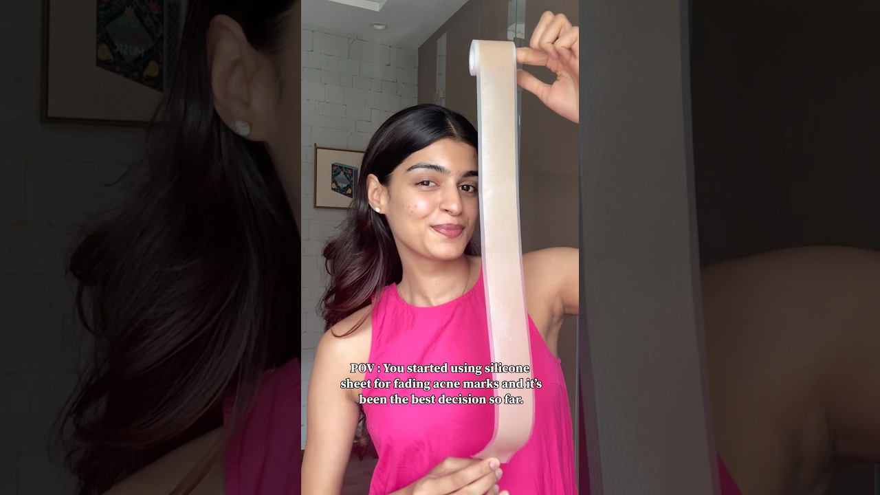 Acne scars haunting you??🫣 #acnescars #acnetreatment #silicone #skincareroutine #amazonfinds