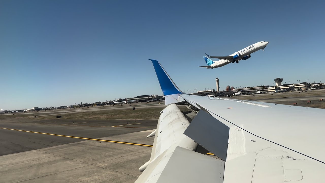 Boeing 757-200 landing Newark, New Jersey EWR 04R