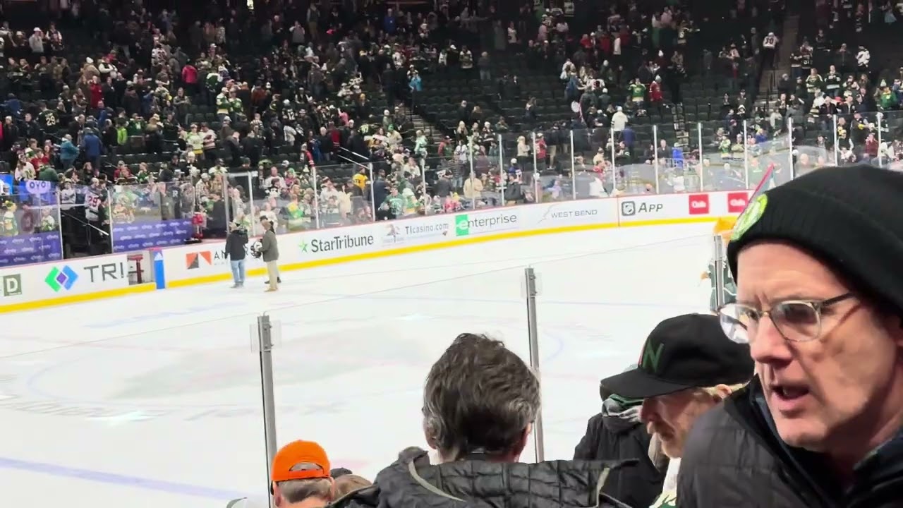 Minnesota Wild win horn at Grand Casino Arena
