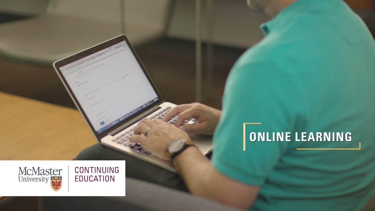 Online Learning at McMaster Continuing Education