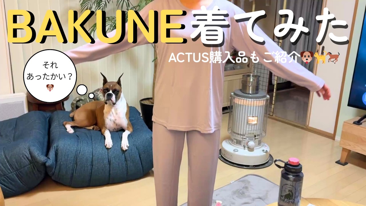【話題のBAKUNEレビュー】本当に快眠できる？｜ACTUS購入品