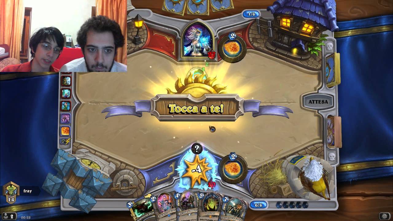 [Gameplay ITA] Hearthstone mazzo casuale rank 14