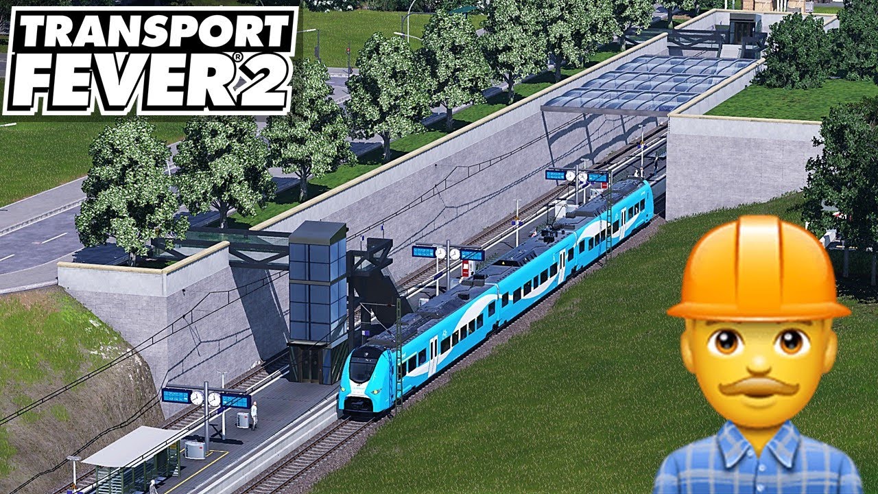 Transport Fever 2 | S7 F7 | Bahnhofseigenbau & Gleisbau in & nach Rellingen | erster Triebzug & Bus