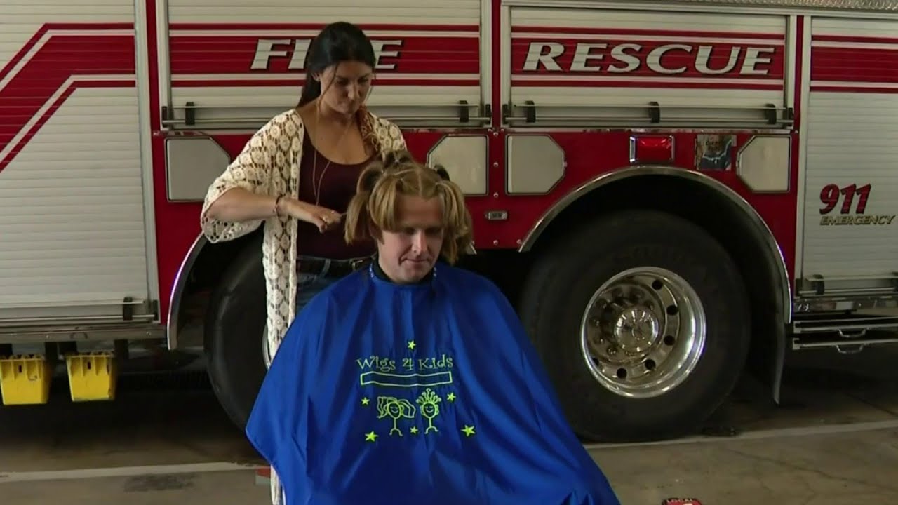 Mt. Clemens firefighter shaves off hair to help kids fighting cancer