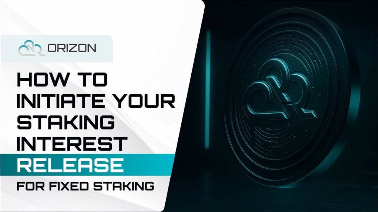 Orizon DeFAI - How to Initiate Your Staking Interest Release for Fixed Sraking Tutorial