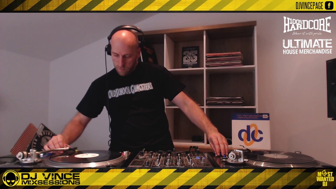 DJ VINCE MIXSESSIONS // 30-07-2018 // Oldschool FTWLTG DOTF Style