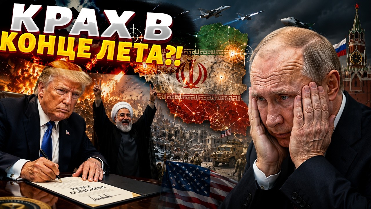 Путин в УЖАСЕ! Трамп ЗАКАНЧИВАЕТ войну в Иране: это РЕШЕНИЕ шокирует Кремль. Полная КАТАСТРОФА
