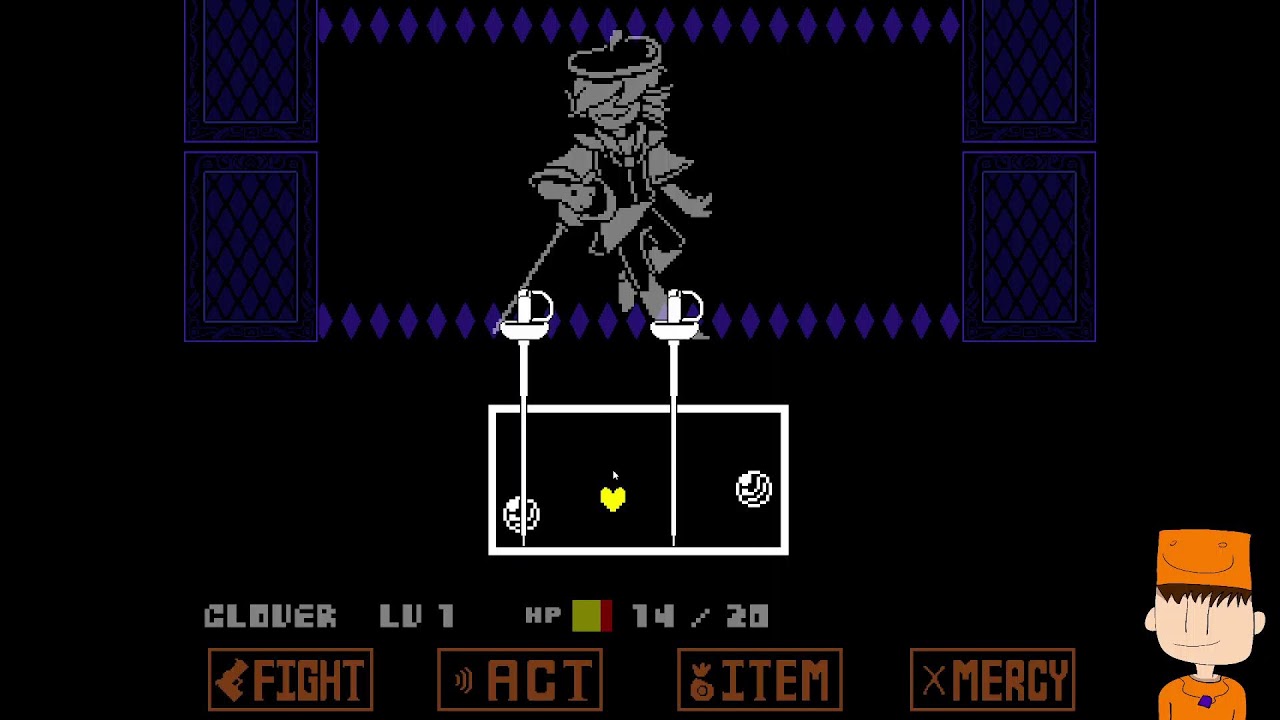 deltarune player plays Undertale Yellow for the first time