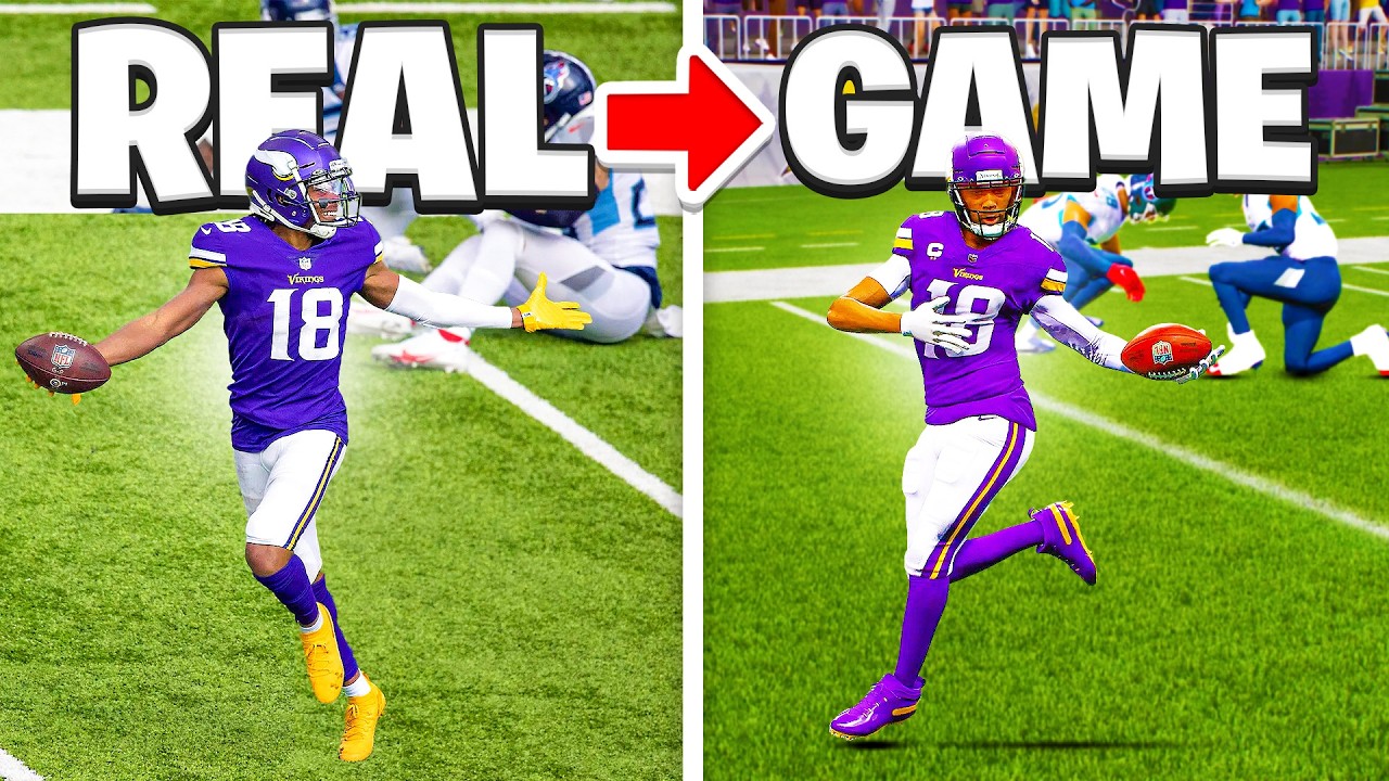 Забивайте голы с Джастином Джефферсоном в каждом Madden!