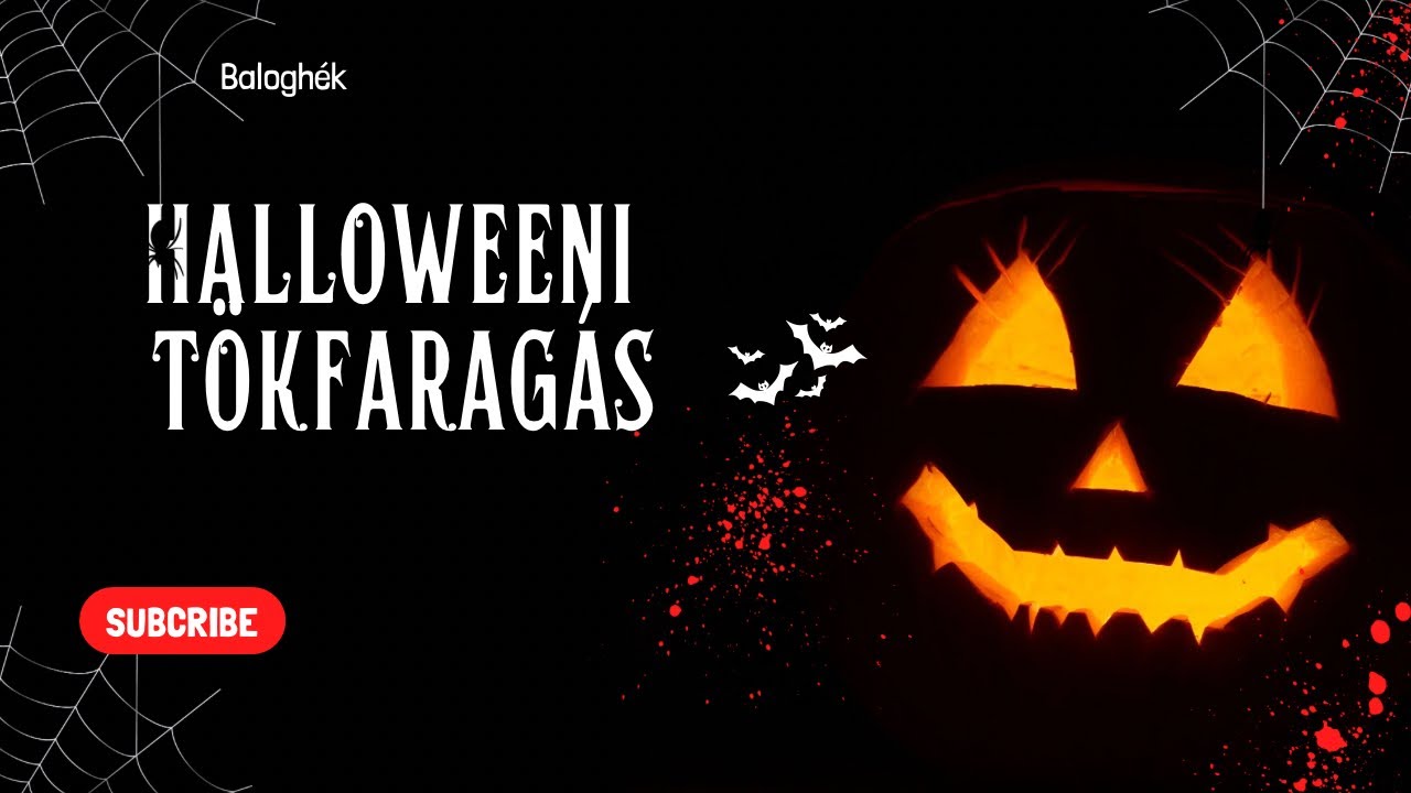 Halloweeni tökfaragás | őrült jó alkotások |
