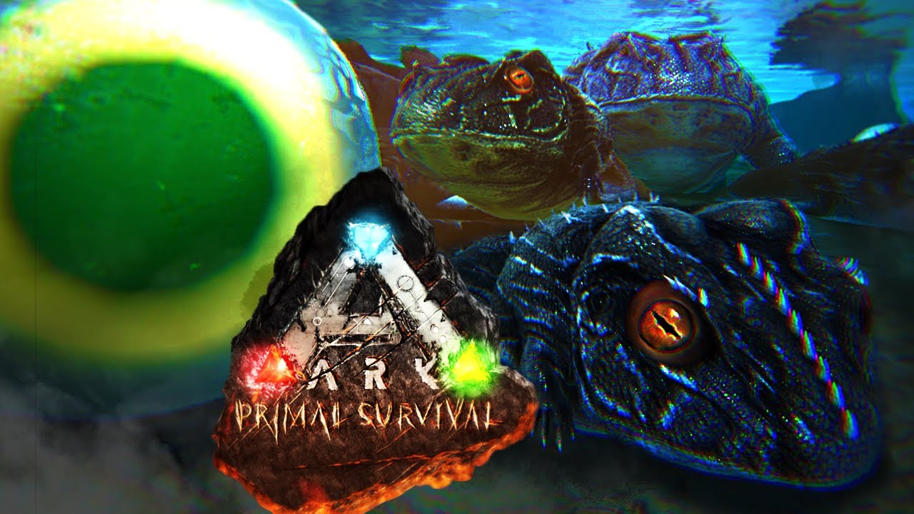 RISE OF THE AMPHIBIANS! - ARK Primal Survival - Play As Dino Underwater Nesting - ARK Gameplay