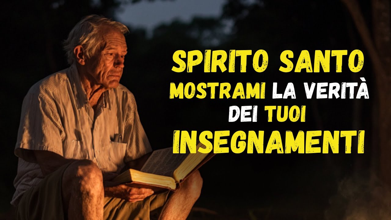 La verit&agrave; dello SPIRITO SANTO che TRASFORMA la tua VITA SPIRITUALE, ma che non ti &egrave; stata INSEGNATA