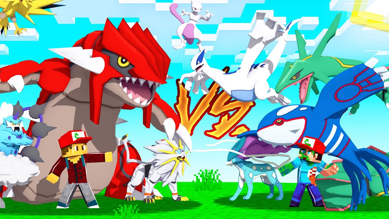 100 Vs 100 LEGENDARY PIXELMON BATTLE (Minecraft Pokemon)