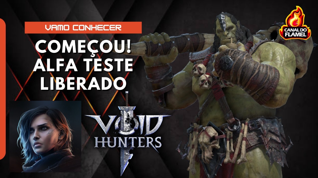 Jogamos o Alfa Teste do VOID HUNTERS - Veja como ficou o jogo!