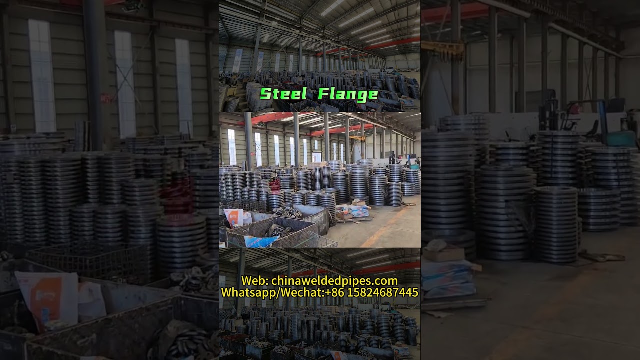 Steel Pipe Flanges #pipefactory  #carbon  #factory #steel #gnee #pipefitting