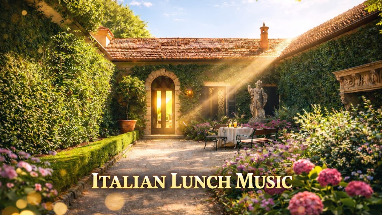 Italian Lunch Terrace Music – Sunny Daytime Atmosphere