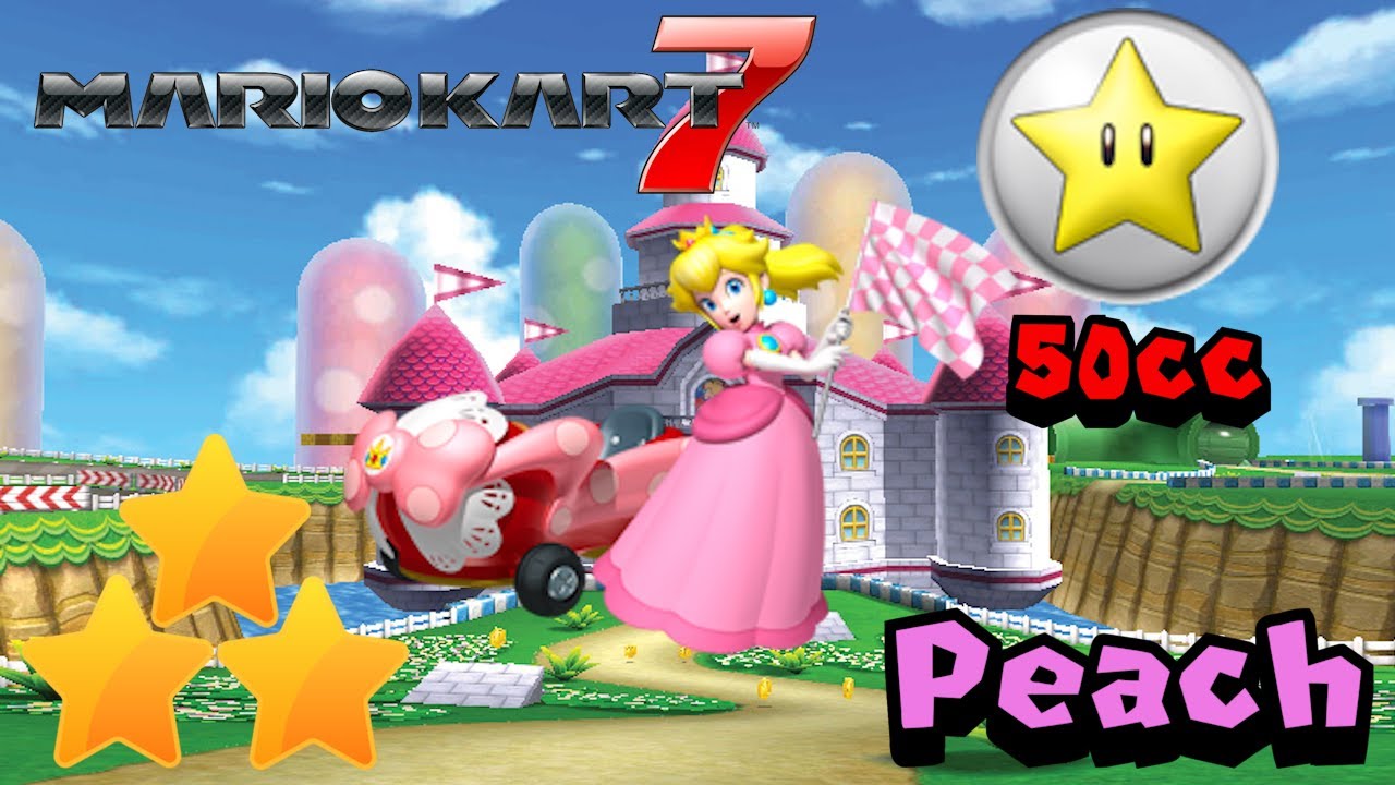 Mario Kart 7 Star Cup 50cc (3 Star Rank)