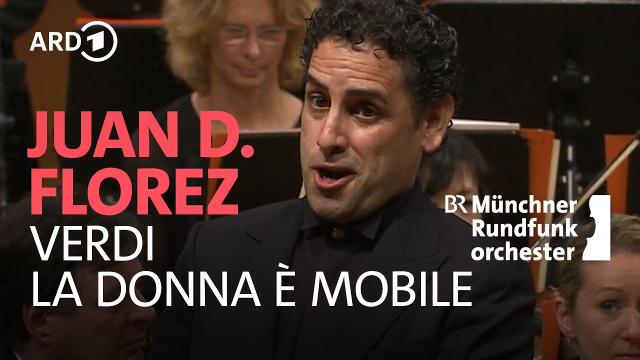 Verdi - La donna è mobile | Juan Diego Florez | Manuel López-Gómez | Münchner Rundfunkorchester