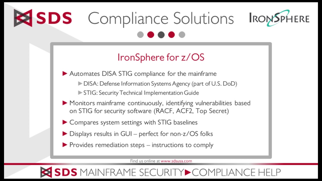 IronSphere for z/OS: a Mainframe Security Compliance Solution