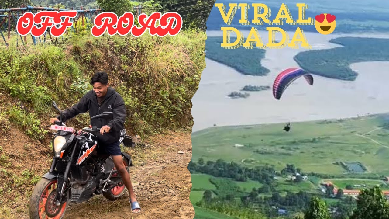  My village Viral Place Boptang Dada ma babal view Off road kudai vayo 😍