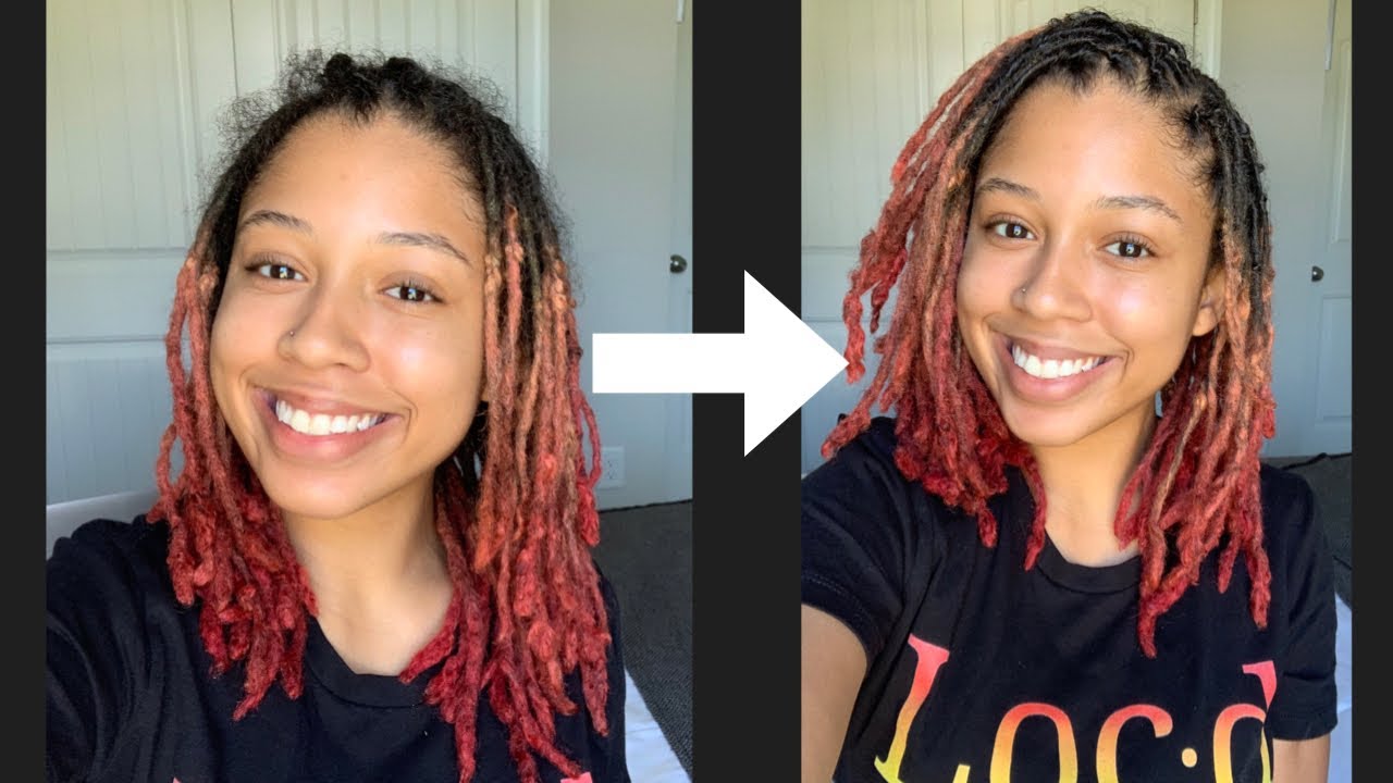 how to keep locs neat & reduce frizz✨ | yung$lb