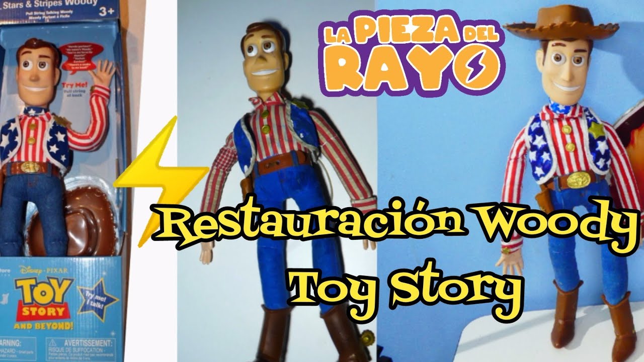 Restauración de un Woody Stars and Stripes Think Way Toys