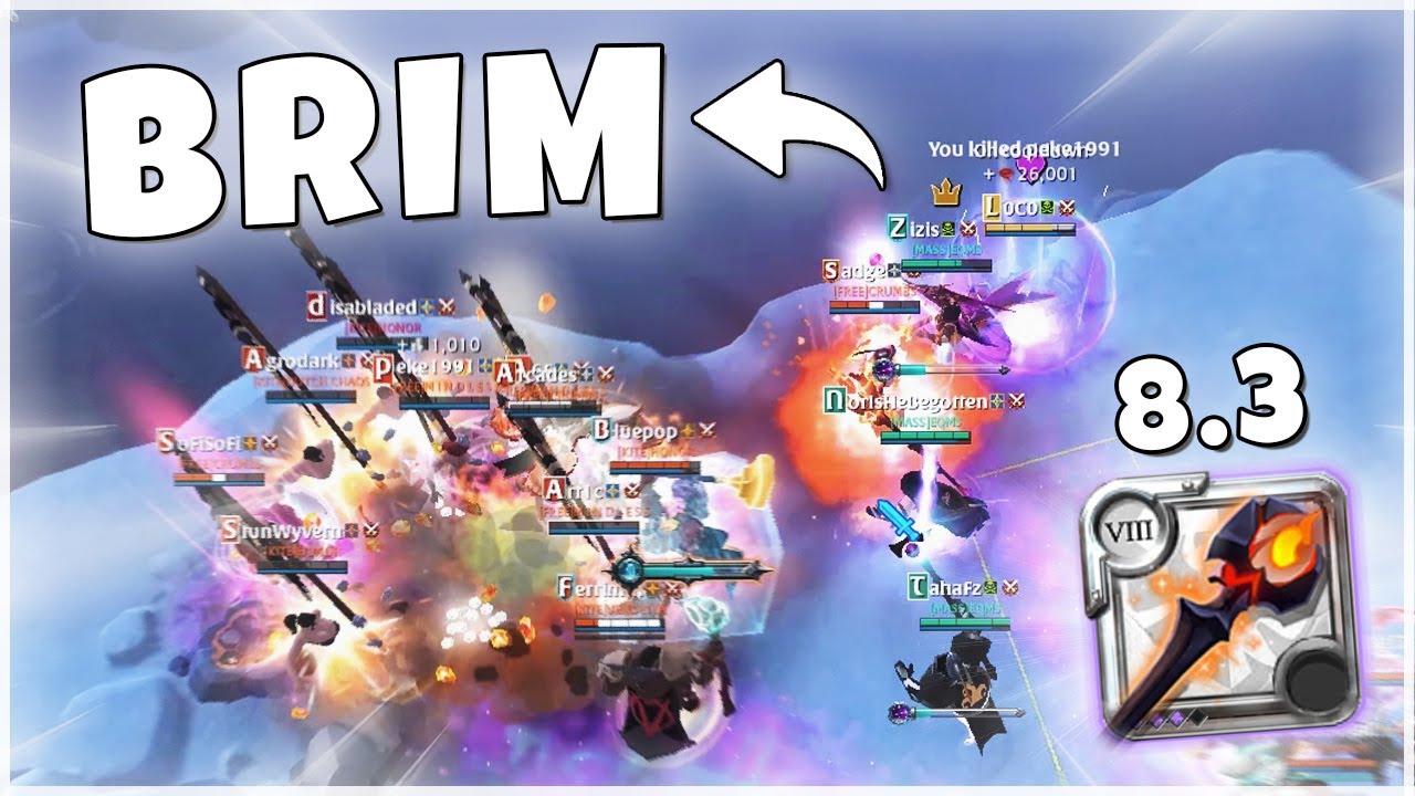 BRIMSTONE = БЕСПЛАТНАЯ СЛАВА ЗА УБИЙСТВА !! | ФИШКИ | EQMS | Albion Online ZVZ